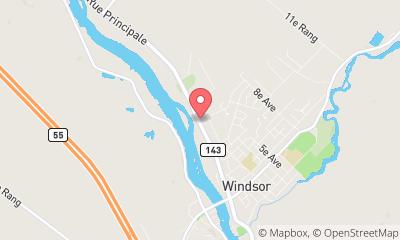 map, Les Jardins Windsor