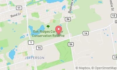 map, Hickory Dickory Decks - Richmond Hill, Aurora