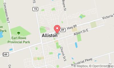 map, King Road Paving Ltd