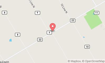 map, Ego's Nurseries, Ego's Garden Centre, Ego's Farm Market