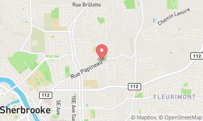 map, Toitures De L'Estrie Inc