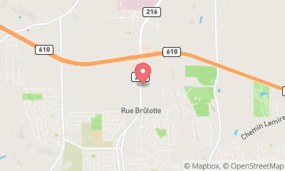 map, Abinic Rénovations Inc