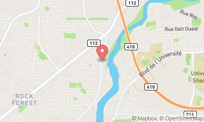 map, Echangeur D'Air De L'Estrie Inc