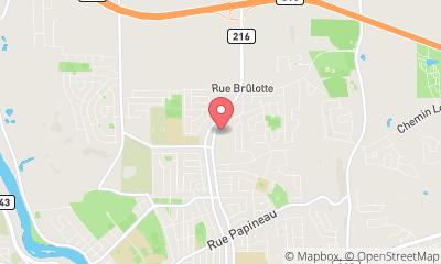 map, Construction B&R Nadeau