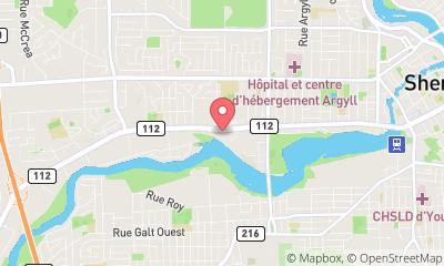 map, Groupe Cloutier Sherbrooke