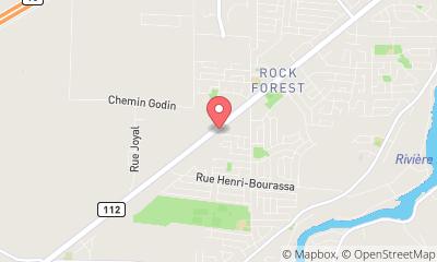 map, Duclos Assurances Inc.
