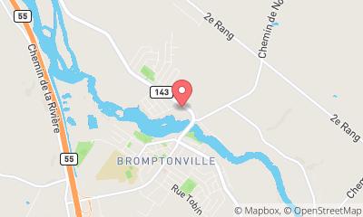 map, Arrosage L Bruneau & Fils Inc