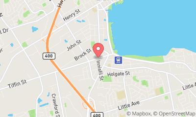 map, Snow Plow Service Barrie Ontario