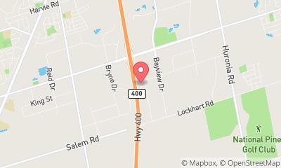 map, AMJ Campbell Self Storage