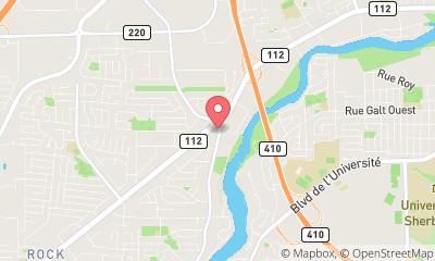 map, Cuisines Exclusives Design - Armoires de Cuisine Sherbrooke