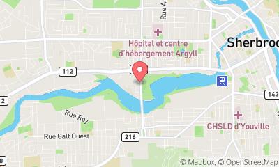 map, Annie Charest - Courtier immobilier REMAX Sherbrooke