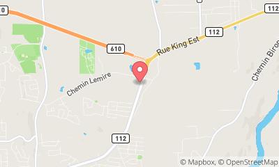 map, Fleurimont Bain Inc