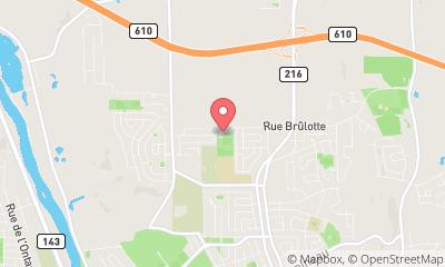 map, KENA Peinture inc