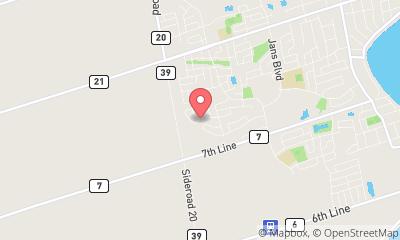 map, Electricians in Innisfil