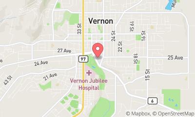 map, TELUS Custom Security Systems - Vernon