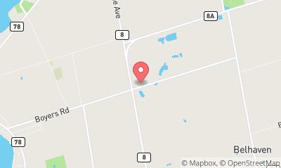 map, U-Haul Neighborhood Dealer