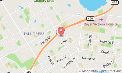 map, Barrie Rentals Property Management