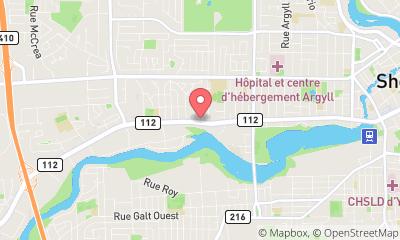 map, Chambre Immobiliere L'Estrie