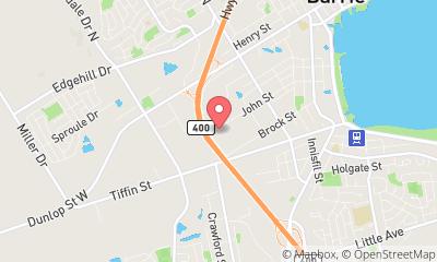 map, Barrie Kitchen Saver Inc.