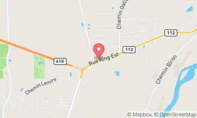 map, David Veilleux déneigement et entretien paysager