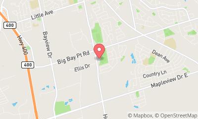 map, Darick Battaglia-Dominion Lending Centres-Mortgage Broker Barrie