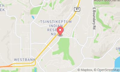 map, Andre's Electronic Experts- West Kelowna (Telus Dealer)