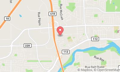 map, Chartwell Villa de l'Estrie résidence pour retraités