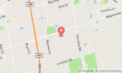 map, Clintar Landscape Management Services of Barrie