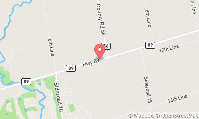 map, Alliston Self Storage