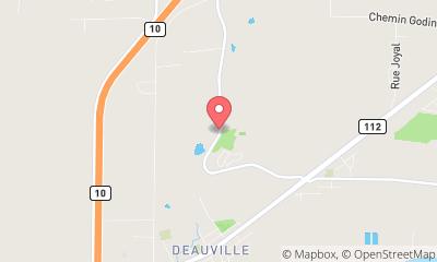 map, J-F Poisson Entrepreneur Électricien Inc