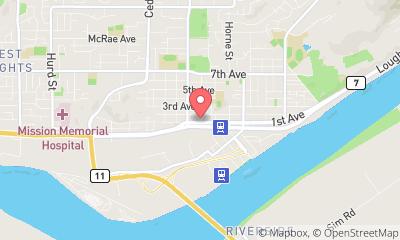 map, Mission City Business Center Inc