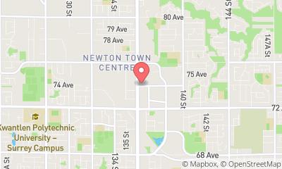 map, Regus - British Columbia, Surrey - King's Cross