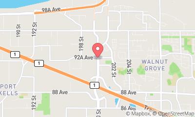 map, CertaPro Painters of Surrey, White Rock, Langley and North Delta, BC