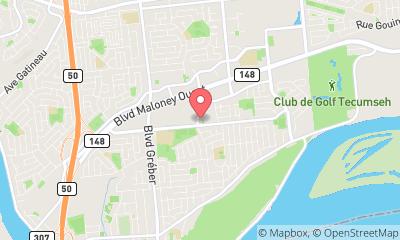 map, JAN-PRO Gatineau Office & Commercial Cleaning Services