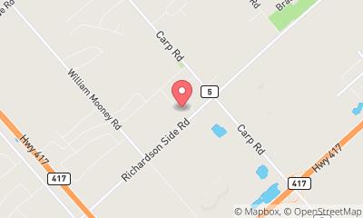 map, Canadian Roof Works Inc.