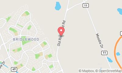 map, Bujold Roofing Services Inc.