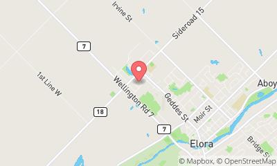 map, CORDES ENTERPRISE INC. - HEATING+AIR CONDITIONING+REFRIGERATION+GEOTHERMAL SERVICES