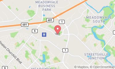 map, Regus - Ontario, Mississauga - Argentia Road