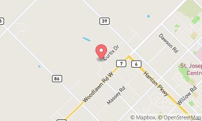 map, AM Roofing Solutions