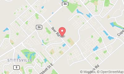 map, Ottawa Powder Coating Ltd