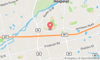 map, JAN-PRO Kitchener-Waterloo - Office & Commercial Cleaning Services