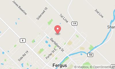 map, Centre Wellington Self Storage