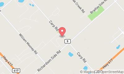 map, Carp and Cardevco West End Self Storage