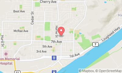 map, J.R. Electronics