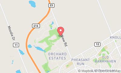 map, West End Lawn Care