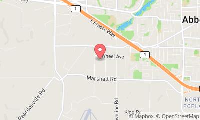 map, SERVPRO of Abbotsford