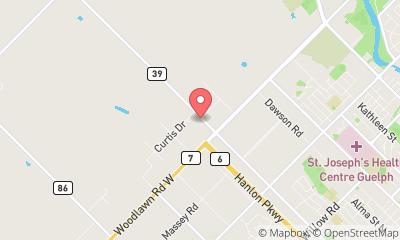 map, Tandy Self Storage