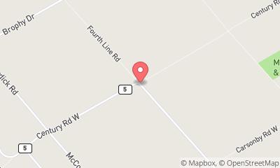 map, Glen W Smith Masonry