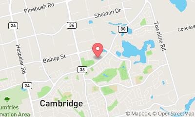 map, Custom Contracting Roofing Cambridge