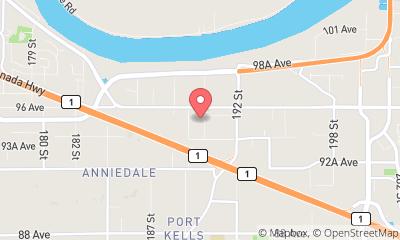 map, Precision Gutters Ltd